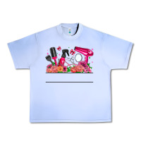 Grape Ice Hair Stylist Your Textt Urban Heavy Tee - CowhideDigitalArt