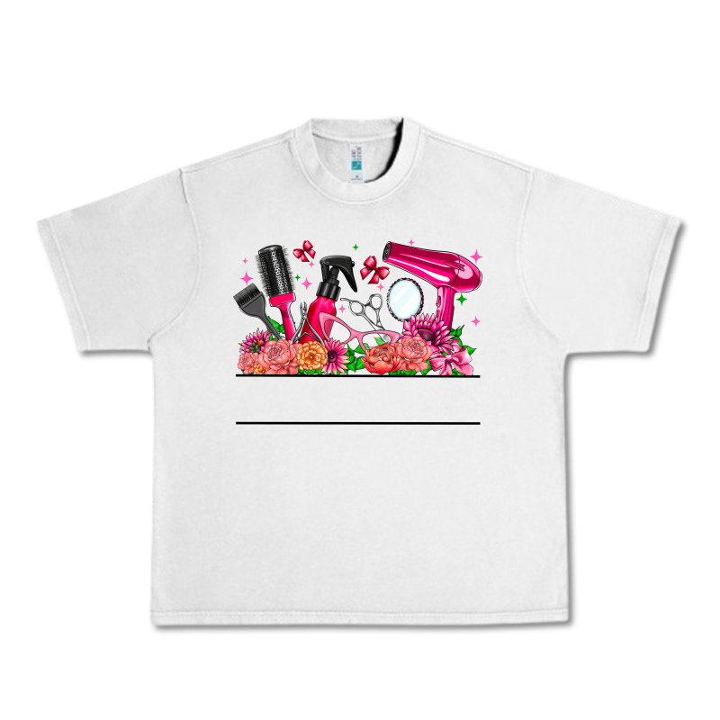 Hair Stylist Your Textt Urban Heavy Tee by CowhideDigitalArt | Teevron