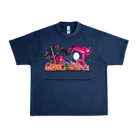 Navy Hair Stylist Your Textt Urban Heavy Tee - CowhideDigitalArt