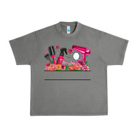 Tornado Hair Stylist Your Textt Urban Heavy Tee - CowhideDigitalArt