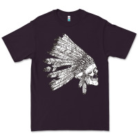 Plum american indian Premium Tee - artisFamous