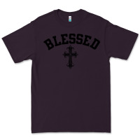 Plum blessed christian christianity Premium Tee - artisFamous