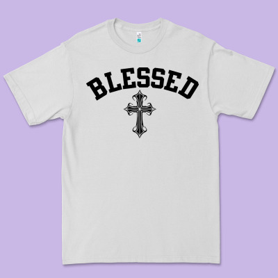 Blessed Christian Christianity Premium Tee Designed By Artisfamous