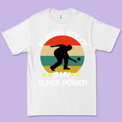 Bocce Super Power Boules Sports Premium Tee Designed By Artisfamous