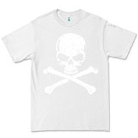 White pirates adults pirates skull crossbones beard Premium Tee - artisFamous
