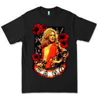 Black vintage image robert plant Premium Tee - artisFamous
