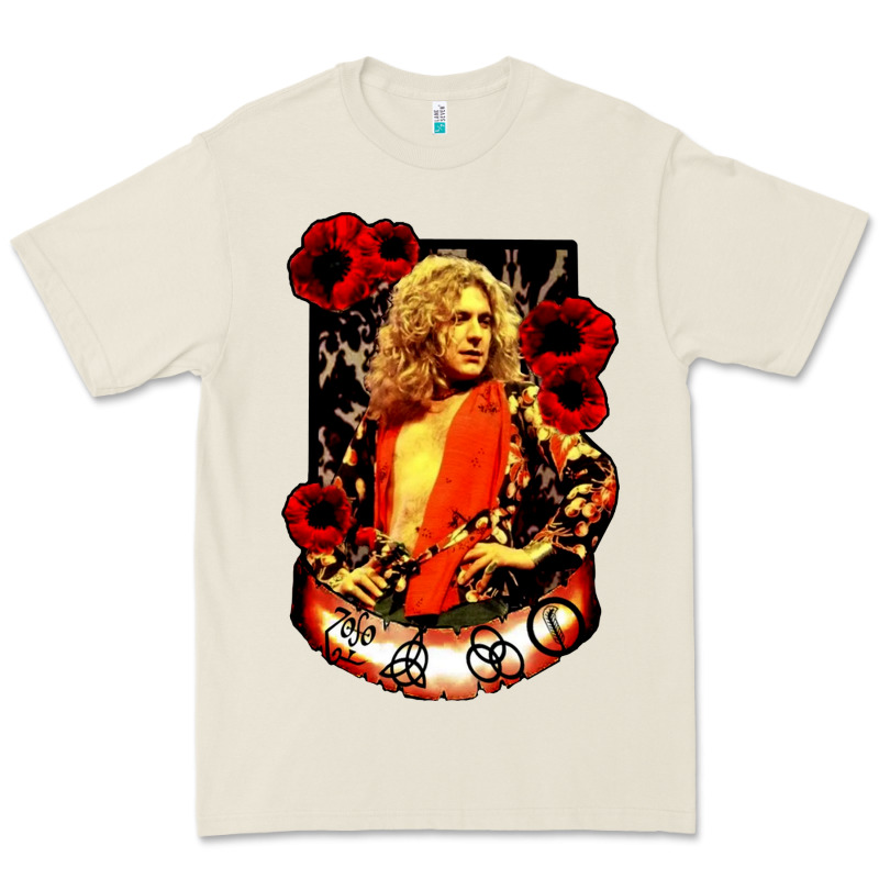 Vintage Image Robert Plant Premium Tee by artisFamous | Teevron