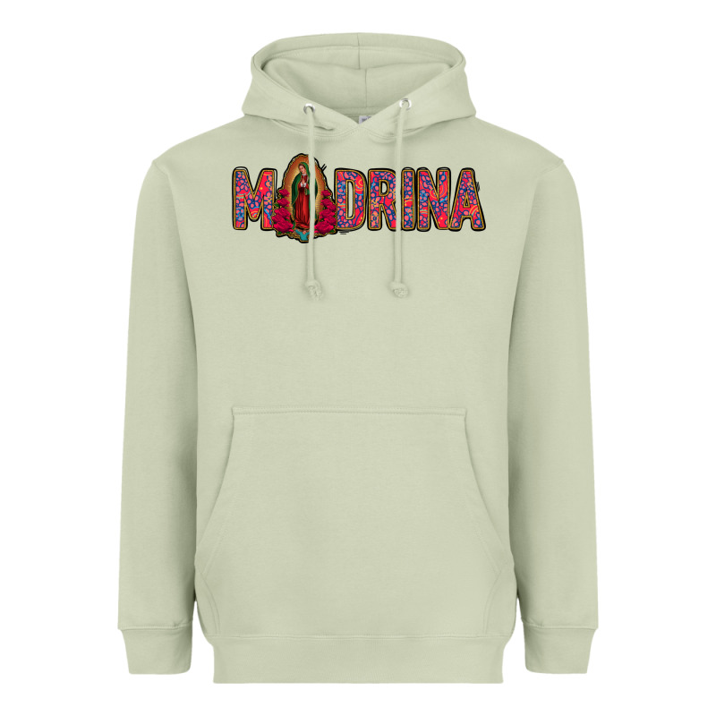 Madrina Lady Of Guadalupe Heavyweight Hoodie by Jasminsmagicworld | Teevron