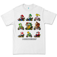 White mariokart Premium Tee - artisFamous
