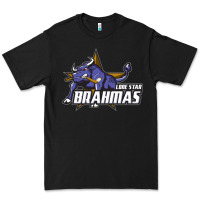 Black lone star brahmas Premium Tee - artisFamous