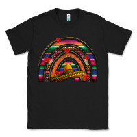 Black Mexico rainbow Classic Tee - FaDigitalArtStudio