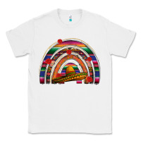 White Mexico rainbow Classic Tee - FaDigitalArtStudio