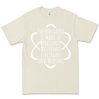 Bone funny science geek universe is made of morons white Premium Tee - artisFamous
