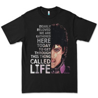Black dearly beloved we are gathered here Premium Tee - artisFamous