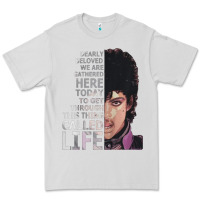 Dove Grey dearly beloved we are gathered here Premium Tee - artisFamous