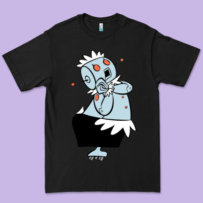 The Jetsons Funny Robot Cartoon Premium Tee Designed By Artisfamous
