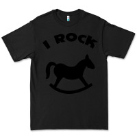 Black i rock funny Premium Tee - artisFamous