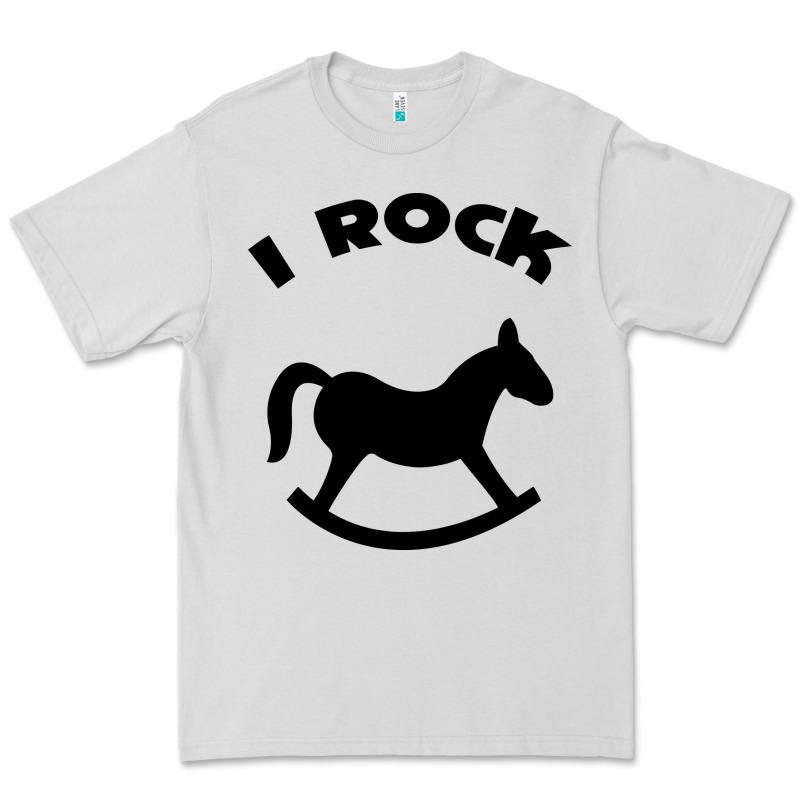 I Rock Funny Premium Tee by artisFamous | Teevron