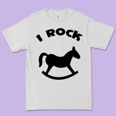 I Rock Funny Premium Tee Designed By Artisfamous
