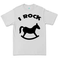 Dove Grey i rock funny Premium Tee - artisFamous