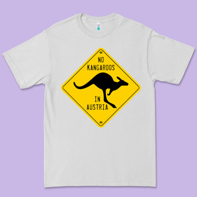 No Kangaroos In Austria Premium Tee Designed By Artisfamous