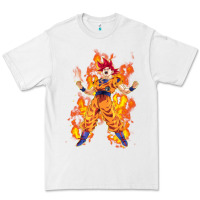 White goku super sayan Premium Tee - artisFamous