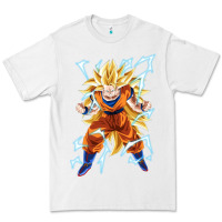 White super saiyan Premium Tee - artisFamous