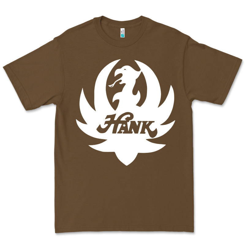 White And Black Hank Art Premium Tee by artisFamous | Teevron