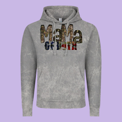 Mama Of Both Vintage Hoodie Designed By Racoondesign