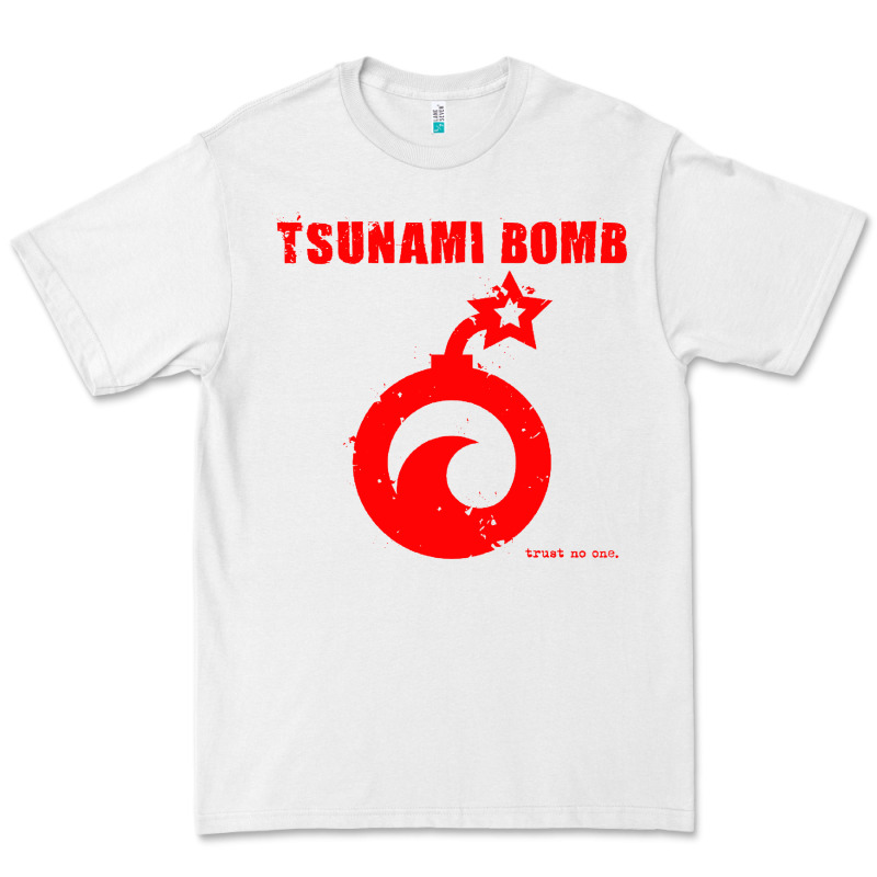 Tsunami Bomb Trust No One Premium Tee by artisFamous | Teevron