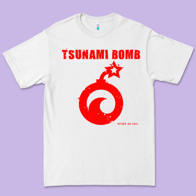 Tsunami Bomb Trust No One Premium Tee Designed By Artisfamous