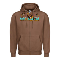Chestnut western boxer dogs Zipper Hoodie - Jasminsmagicworld
