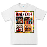 White Shonen knife Premium Tee - artisFamous