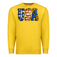 Lemon usa western font Premium Sweatshirt - Jasminsmagicworld