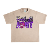 French Oak football aunt Urban Heavy Tee - CowhideDigitalArt
