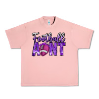 Salmon football aunt Urban Heavy Tee - CowhideDigitalArt