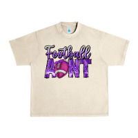Sandshell football aunt Urban Heavy Tee - CowhideDigitalArt