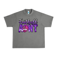 Tornado football aunt Urban Heavy Tee - CowhideDigitalArt