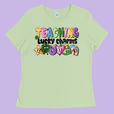 Teaching Lucky Charms Ladies Tee Designed By Cowhidedigitalart