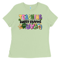 Matcha Teaching Lucky Charms Ladies Tee - CowhideDigitalArt