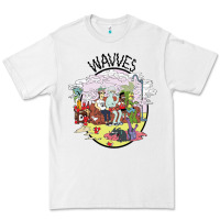White wavves Premium Tee - artisFamous