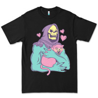 Black skeletor's cat premium scoop classic Premium Tee - artisFamous