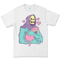 White skeletor's cat premium scoop classic Premium Tee - artisFamous
