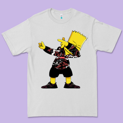 Dabbing Bart Premium Tee Designed By Artisfamous