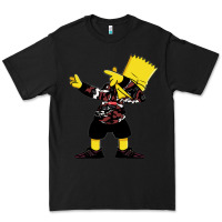Black dabbing bart Premium Tee - artisFamous
