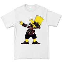 White dabbing bart Premium Tee - artisFamous