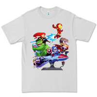 Dove Grey superheroes Premium Tee - artisFamous