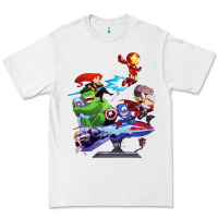 White superheroes Premium Tee - artisFamous