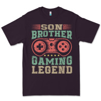 Plum SON BROTHER GAMING LEGEND Premium Tee - artisFamous
