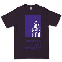 Plum Western Illinois College Premium Tee - artisFamous